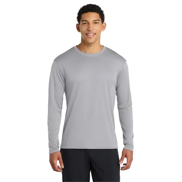 Port & Co Long Sleeve Performance Tee. - Port & Co Long Sleeve Performance Tee. - Image 51 of 64