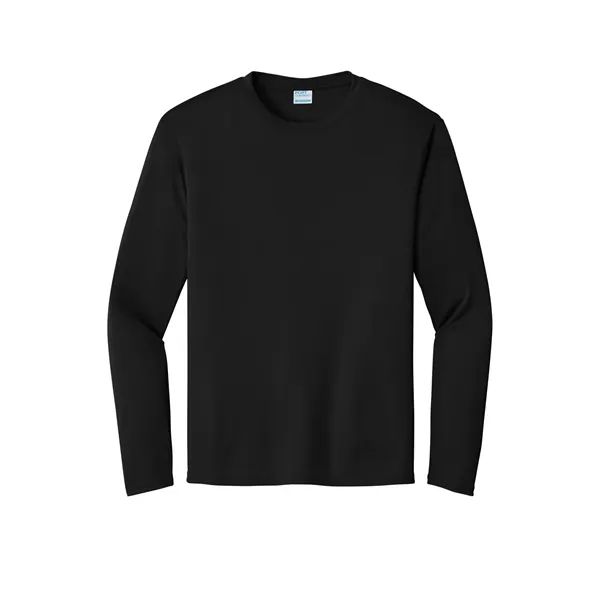 Port & Co Long Sleeve Performance Tee. - Port & Co Long Sleeve Performance Tee. - Image 34 of 64