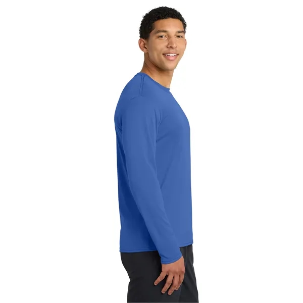 Port & Co Long Sleeve Performance Tee. - Port & Co Long Sleeve Performance Tee. - Image 48 of 64