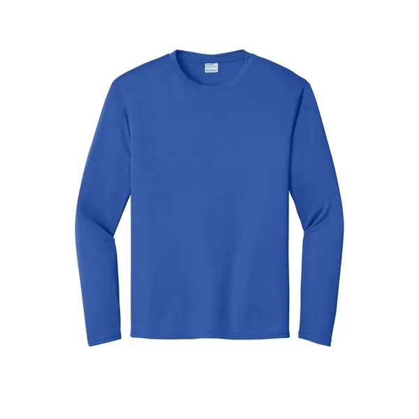 Port & Co Long Sleeve Performance Tee. - Port & Co Long Sleeve Performance Tee. - Image 49 of 64