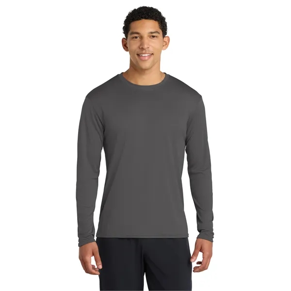 Port & Co Long Sleeve Performance Tee. - Port & Co Long Sleeve Performance Tee. - Image 11 of 64