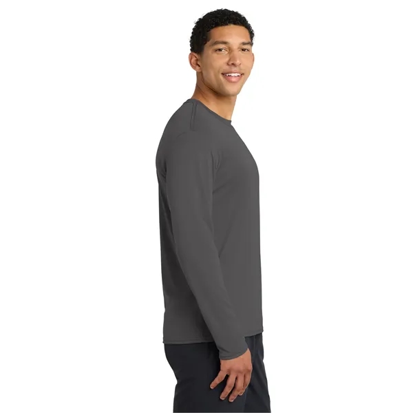 Port & Co Long Sleeve Performance Tee. - Port & Co Long Sleeve Performance Tee. - Image 13 of 64
