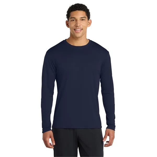 Port & Co Long Sleeve Performance Tee. - Port & Co Long Sleeve Performance Tee. - Image 21 of 64