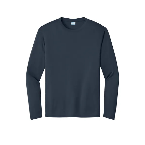 Port & Co Long Sleeve Performance Tee. - Port & Co Long Sleeve Performance Tee. - Image 24 of 64