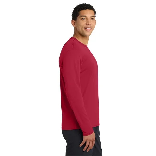 Port & Co Long Sleeve Performance Tee. - Port & Co Long Sleeve Performance Tee. - Image 43 of 64
