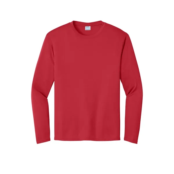 Port & Co Long Sleeve Performance Tee. - Port & Co Long Sleeve Performance Tee. - Image 44 of 64