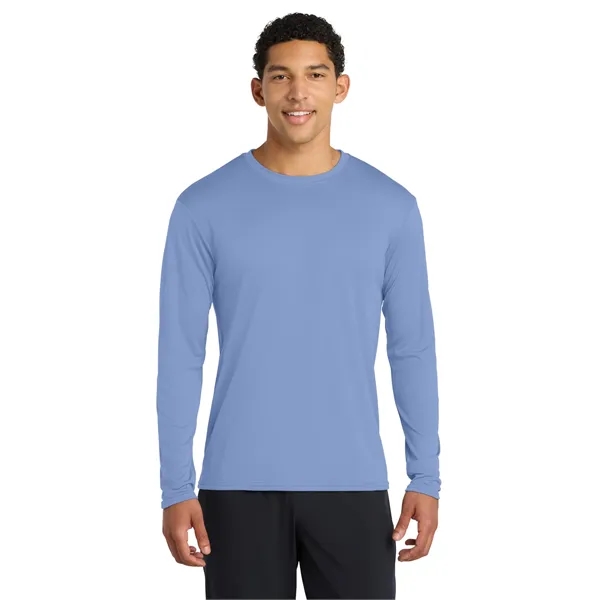 Port & Co Long Sleeve Performance Tee. - Port & Co Long Sleeve Performance Tee. - Image 6 of 64