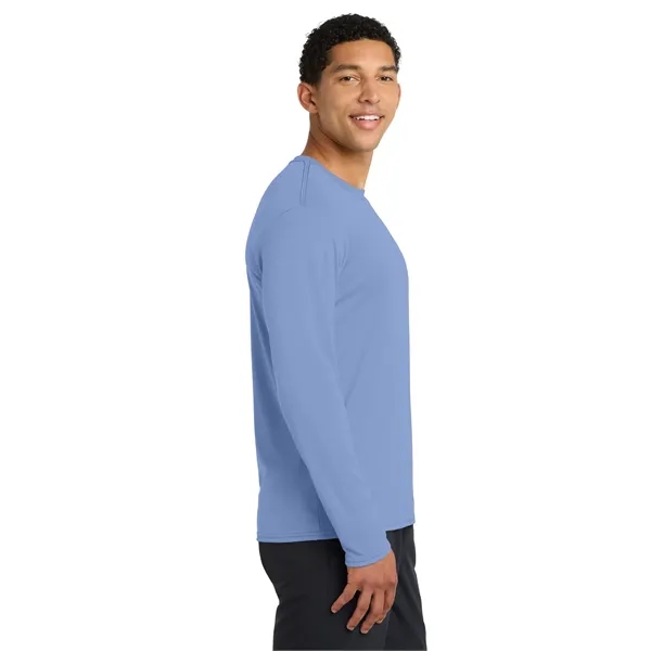 Port & Co Long Sleeve Performance Tee. - Port & Co Long Sleeve Performance Tee. - Image 8 of 64
