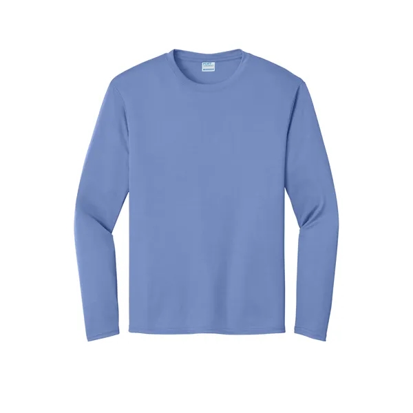 Port & Co Long Sleeve Performance Tee. - Port & Co Long Sleeve Performance Tee. - Image 9 of 64