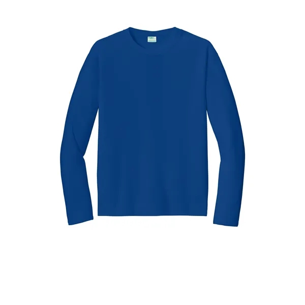 Port & Co Long Sleeve Performance Tee. - Port & Co Long Sleeve Performance Tee. - Image 59 of 64