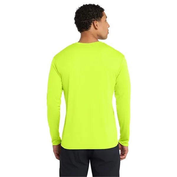 Port & Co Long Sleeve Performance Tee. - Port & Co Long Sleeve Performance Tee. - Image 37 of 64