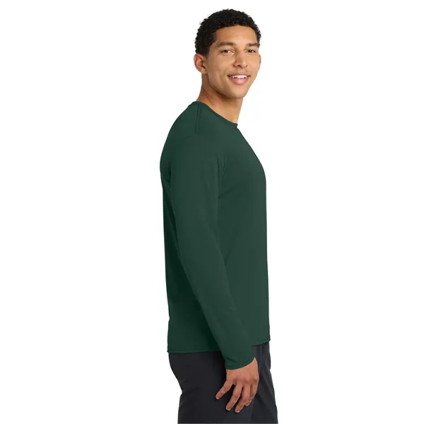 Port & Co Long Sleeve Performance Tee. - Port & Co Long Sleeve Performance Tee. - Image 18 of 64