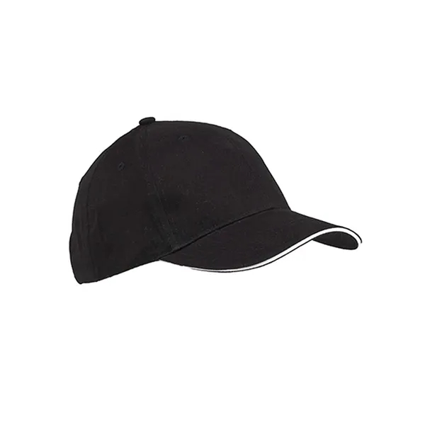 Custom Big Accessories Brushed Twill Sandwich Cap