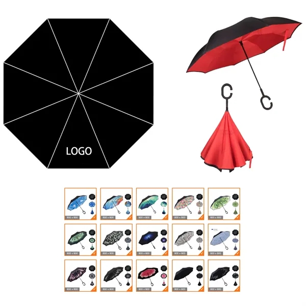 Reverse Folding Umbrella