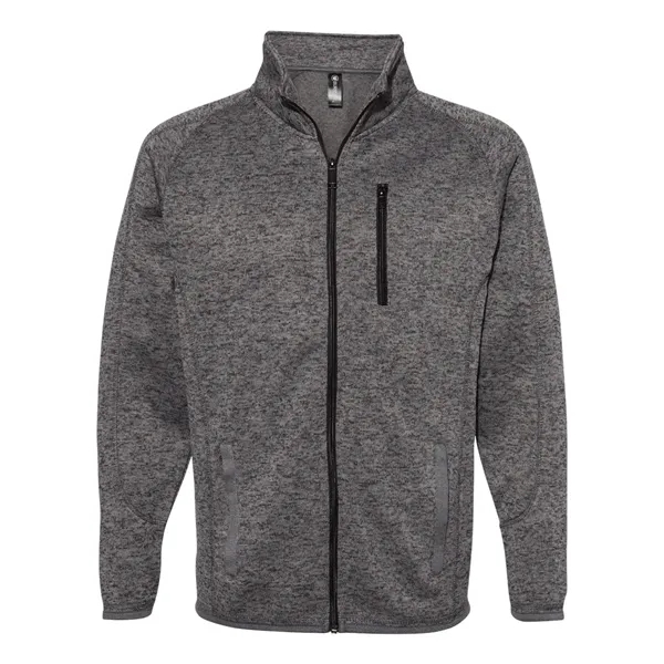 Burnside Men's Sweater Knit Jacket - Burnside Men's Sweater Knit Jacket - Image 5 of 15