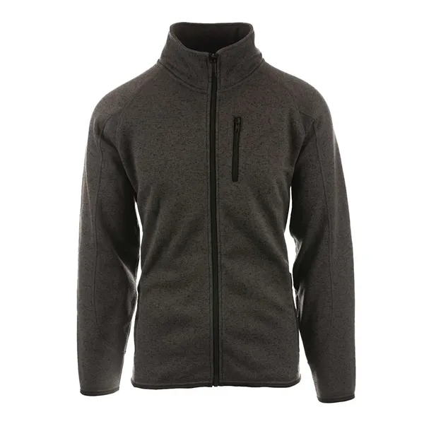 Burnside Men's Sweater Knit Jacket - Burnside Men's Sweater Knit Jacket - Image 14 of 15