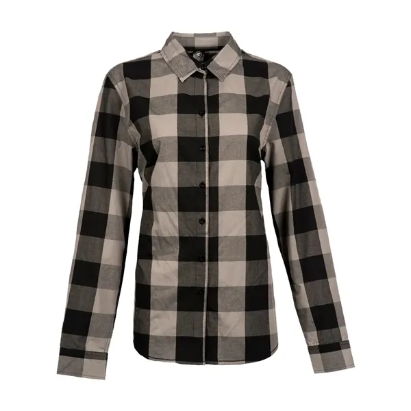 Burnside Women's Buffalo Plaid Shirt - Burnside Women's Buffalo Plaid Shirt - Image 1 of 4