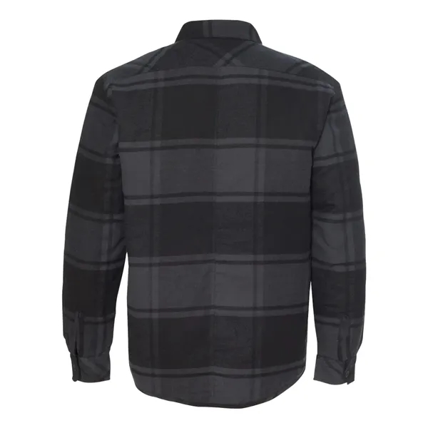 Burnside Men's Quilted Flannel Shirt Jacket - Burnside Men's Quilted Flannel Shirt Jacket - Image 3 of 13