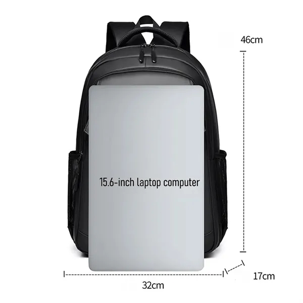 Men's Business Backpack with Laptop Compartment Computer - Men's Business Backpack with Laptop Compartment Computer - Image 1 of 6