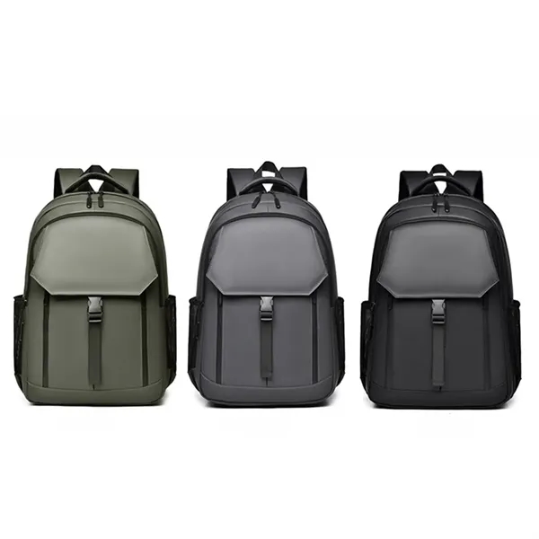Men's Business Backpack with Laptop Compartment Computer - Men's Business Backpack with Laptop Compartment Computer - Image 3 of 6