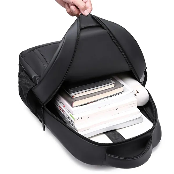 Men's Business Backpack with Laptop Compartment Computer - Men's Business Backpack with Laptop Compartment Computer - Image 5 of 6