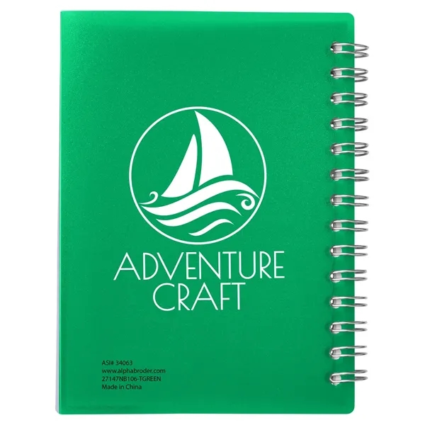 Curve Medium Spiral Notebook 4.25" x 5.25" - Curve Medium Spiral Notebook 4.25" x 5.25" - Image 8 of 31