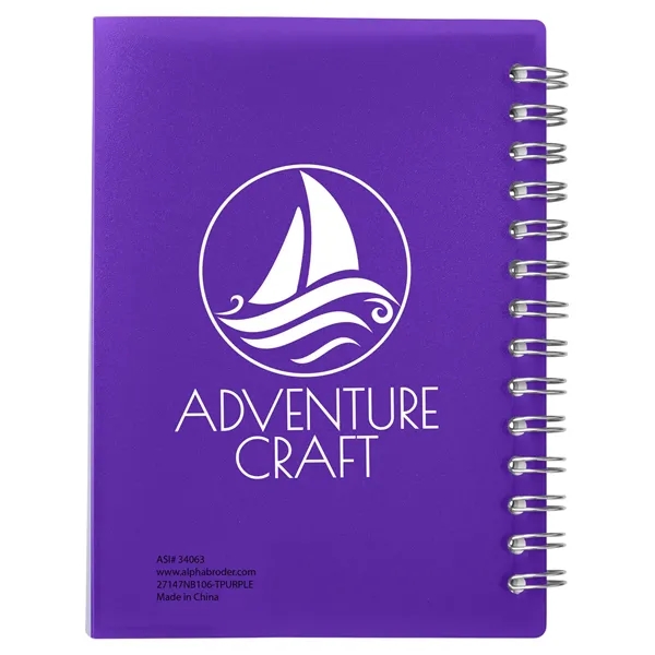 Curve Medium Spiral Notebook 4.25" x 5.25" - Curve Medium Spiral Notebook 4.25" x 5.25" - Image 13 of 31