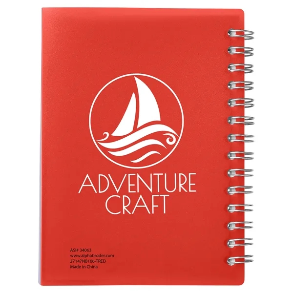 Curve Medium Spiral Notebook 4.25" x 5.25" - Curve Medium Spiral Notebook 4.25" x 5.25" - Image 19 of 31
