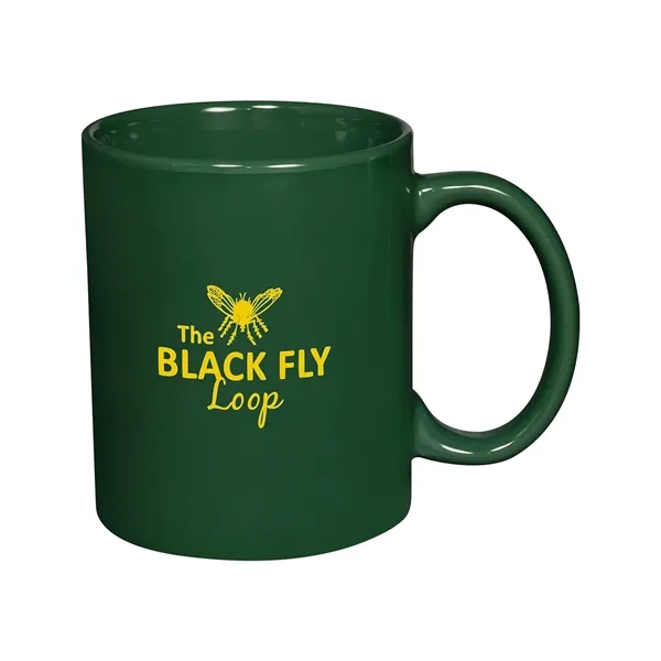 11 oz Basic C Handle Ceramic Mug - 11 oz Basic C Handle Ceramic Mug - Image 5 of 13