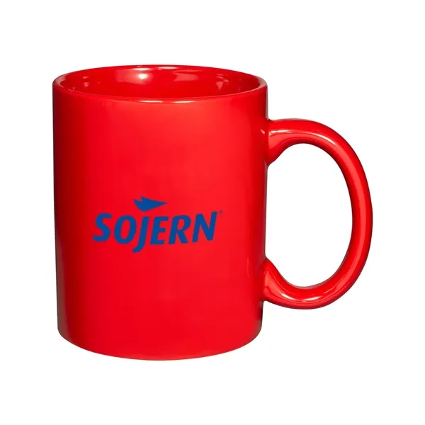 11 oz Basic C Handle Ceramic Mug - 11 oz Basic C Handle Ceramic Mug - Image 9 of 13