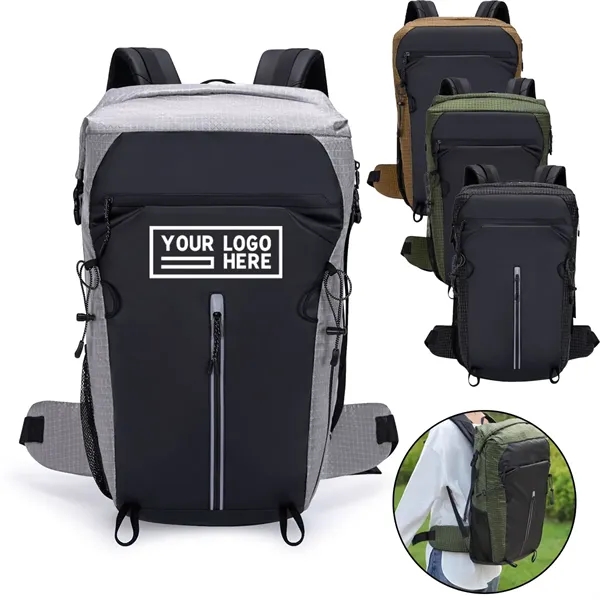 Outdoor Hiking Backpack Cycling Climbing Waterproof - Outdoor Hiking Backpack Cycling Climbing Waterproof - Image 0 of 6
