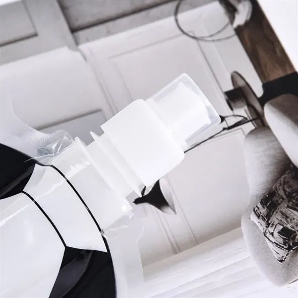 Soccer Foldable Water Bag with Buckle - Soccer Foldable Water Bag with Buckle - Image 4 of 6