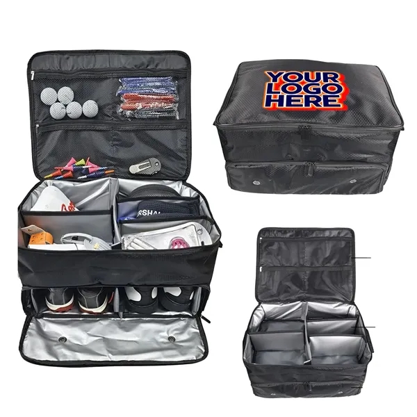 Golf Trunk Organizer Golf Shoe Bag - Golf Trunk Organizer Golf Shoe Bag - Image 0 of 4