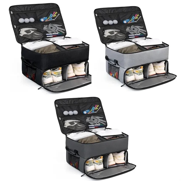 Golf Trunk Organizer Golf Shoe Bag - Golf Trunk Organizer Golf Shoe Bag - Image 3 of 4