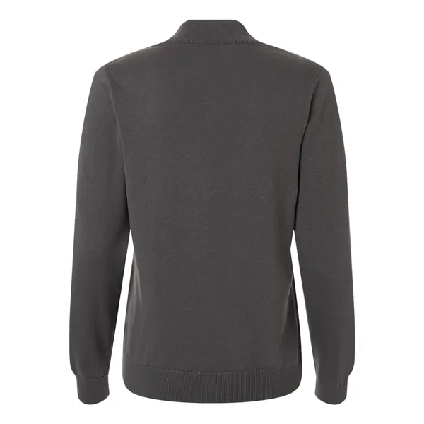 Devon & Jones Women's New Classics Quarter-Zip Sweater - Devon & Jones Women's New Classics Quarter-Zip Sweater - Image 4 of 6