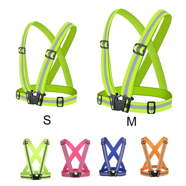 Kids Adjustable Safety Security Visibility Reflective Vest - Kids Adjustable Safety Security Visibility Reflective Vest - Image 0 of 2