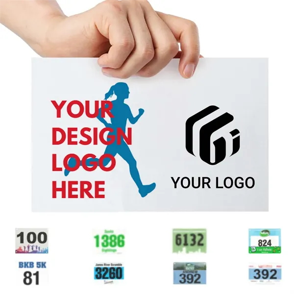 Marathon Sport Events Custom Competitor Numbers Running Bib - Marathon Sport Events Custom Competitor Numbers Running Bib - Image 0 of 4