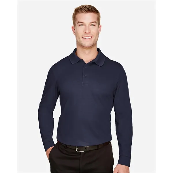 Devon & Jones Men's CrownLux Performance® Plaited Long Sl...