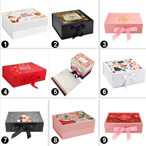 Flat Pack Magnetic Closure Folding Gift Box - Flat Pack Magnetic Closure Folding Gift Box - Image 0 of 1
