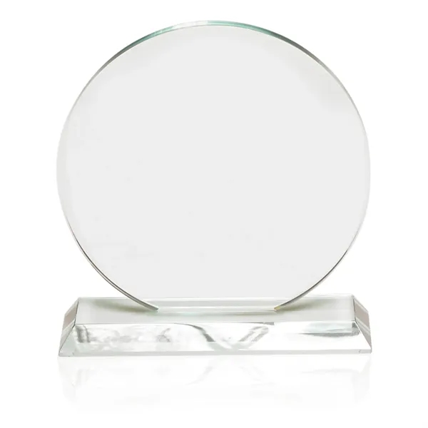 Round Crystal Glass Recognition Award - Round Crystal Glass Recognition Award - Image 0 of 2