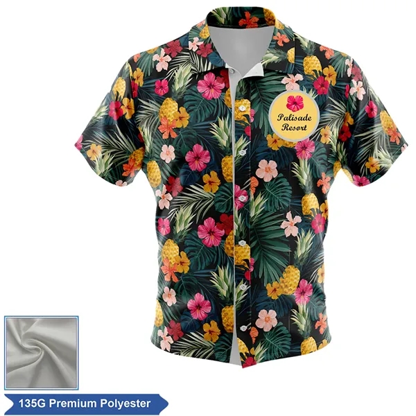 Unisex & Kids' Sublimation Hawaiian Shirt - Premium - Unisex & Kids' Sublimation Hawaiian Shirt - Premium - Image 1 of 10