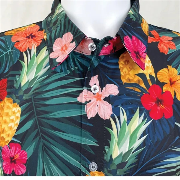 Unisex & Kids' Sublimation Hawaiian Shirt - Premium - Unisex & Kids' Sublimation Hawaiian Shirt - Premium - Image 5 of 10