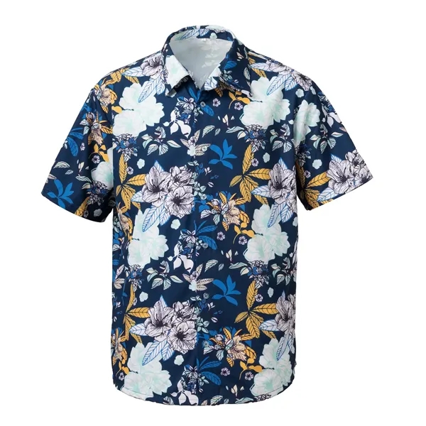 Unisex & Kids' Sublimation Hawaiian Shirt - Premium - Unisex & Kids' Sublimation Hawaiian Shirt - Premium - Image 8 of 10