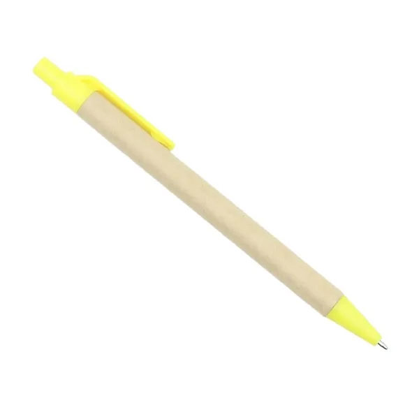 Eco Kraft Paper Lightweight Smooth Writing Ballpoint Pen - Eco Kraft Paper Lightweight Smooth Writing Ballpoint Pen - Image 14 of 14