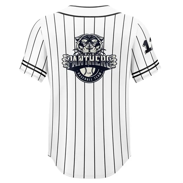 Men's & Kids' Sublimation Full-Button Baseball Jersey - 200G - Men's & Kids' Sublimation Full-Button Baseball Jersey - 200G - Image 9 of 9