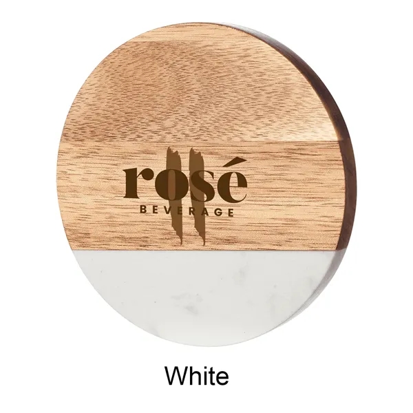 Marble & Timber Drink Coasters - Marble & Timber Drink Coasters - Image 2 of 3