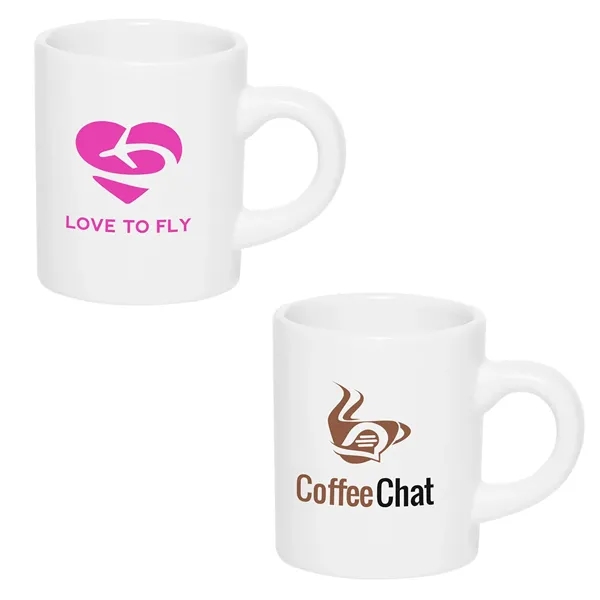 Mini Ceramic Stoneware Coffee Mugs - Mini Ceramic Stoneware Coffee Mugs - Image 1 of 2