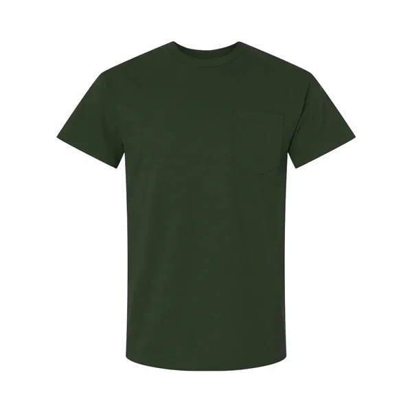 Gildan Unisex Ultra Cotton® Pocket T-Shirt - Gildan Unisex Ultra Cotton® Pocket T-Shirt - Image 7 of 30