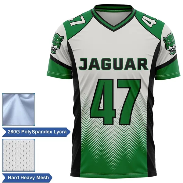 Men's & Kids' Premium Sublimation Football Fanwear Jersey w/ - Men's & Kids' Premium Sublimation Football Fanwear Jersey w/ - Image 1 of 7
