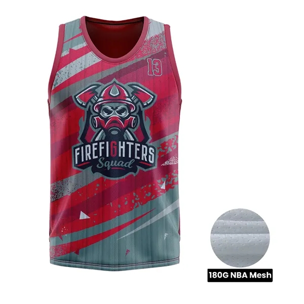 Unisex and Kids' Sublimation Basketball Jersey - 180G NBA - Unisex and Kids' Sublimation Basketball Jersey - 180G NBA - Image 0 of 9